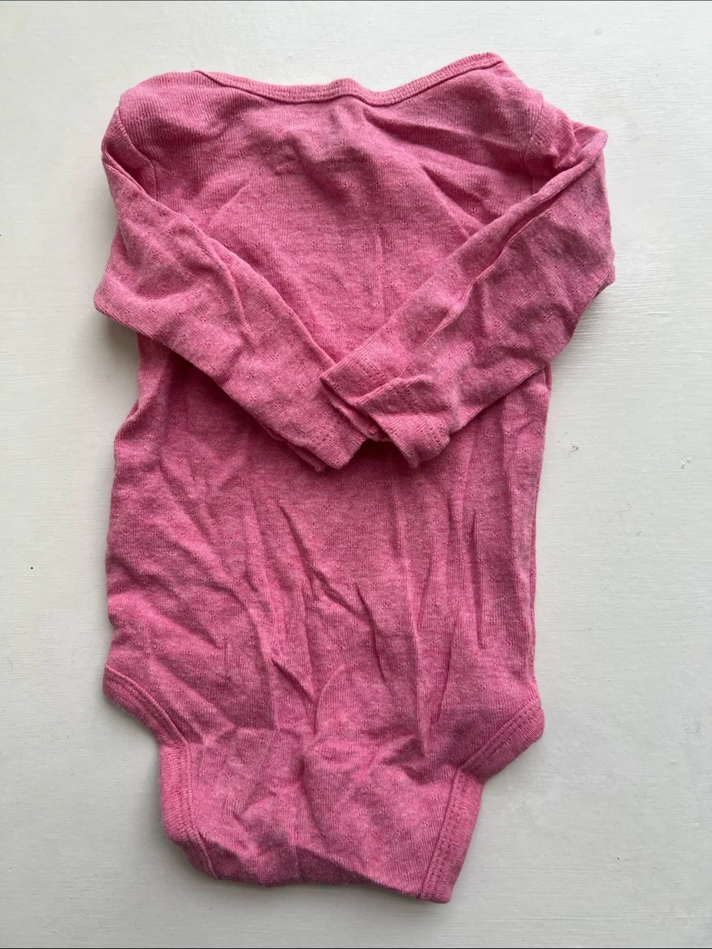 3-Pack Long Sleeve Baby Bodysuits - White, Teal, Pink